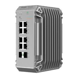 RUIJIE REYEE NIS3100-8GT2SFP-HP 8 PORT 10/100/1000 8 PORT POE 2 X SFP 240 WATT RUJIE CLOUD YONETILEBILIR ENDÜSTRİYEL SWITCH