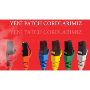 ERAT EPC-250C6ULHG-01 1MT UTP CAT6 PATCH CORD LSOH GRI 24 AWG