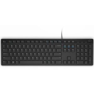 DELL KB216 (580-ADHK) KABLOLU USB MULTİMEDYA SİYAH Q KLAVYE (ingilizce)