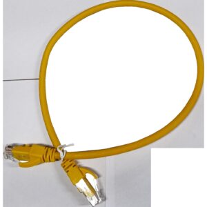 AGER AC-602-0025/Y 25CM UTP CAT6 PATCH KABLO SARI Cu, LSZH AWG 26/7