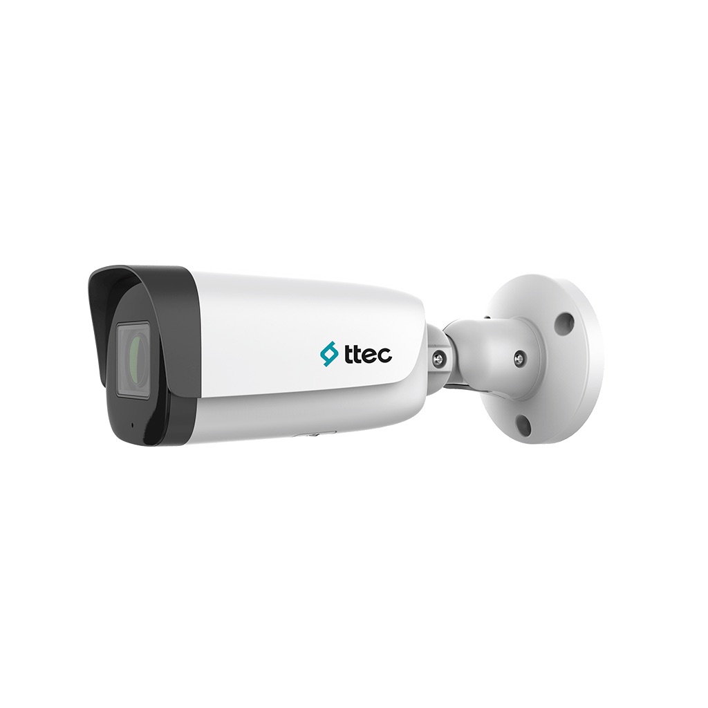 TTEC IPBP-2380L-MZ 2MP 2.8-12MM MOTORIZE 80MT DAHİLİ SES H265 IP67 SMART LED BULLET IP KAMERA