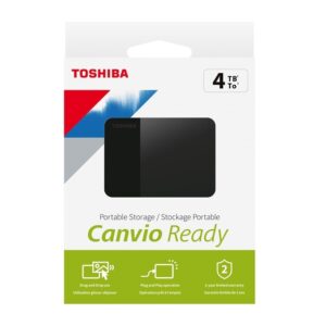 TOSHIBA CANVIO READY 4TB USB3.2 2.5" HARICI HDD HDTP340EK3CA