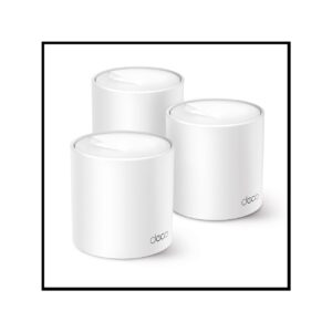 TP-LINK DECO X10(3-PACK) AX1500 DUALBAND WIFI6 INDOOR ACCESS POİNT/ROUTER