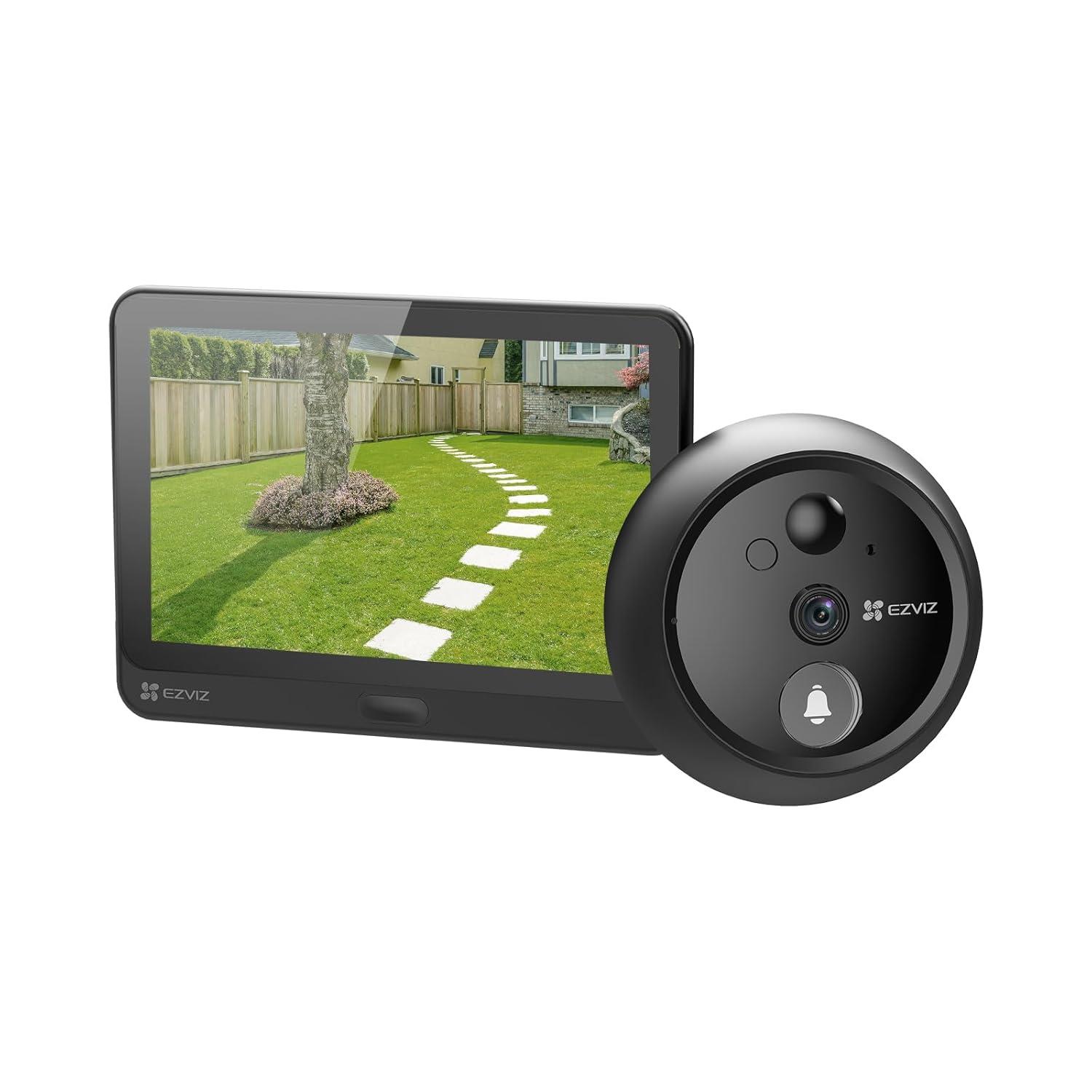 EZVIZ CS-HP4 KABLOSUZ MONİTÖRLÜ KAPI ZİLİ