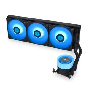LIAN LI GALAHAD II LITE 360MM LGA1700/1851P/AM5 SOKET SİYAH İŞLEMCİ SIVI SOĞUTUCU G89.GA2L36RB.00