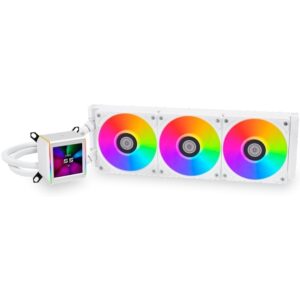 LIAN LI GALAHAD II LCD 360MM LGA1700/1851P/AM5 SOKET BEYAZ İŞLEMCİ SIVI SOĞUTUCU G89.GA2ALCD36W.00