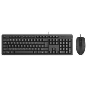 A4 TECH KR-3330 USB MULTİMEDYA SİYAH Q KLAVYE MOUSE