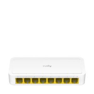CUDY FS108D 8 PORT 10/100 YONETILEMEZ DESKTOP SWITCH PLASTİK KASA