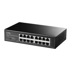 CUDY FS1016 16 PORT 10/100 YONETILEMEZ RACK MOUNT SWITCH METAL KASA
