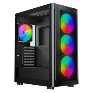 GAMEBOOSTER RAIDER GBE651B 650W 80+ 4x12CM FAN E-ATX USB3.0 GAMING KASA