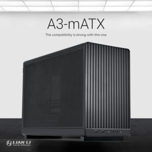 LIAN LI DAN CASE A3 1x FAN MINI TOWER SİYAH mATX KASA G99.A3X.00