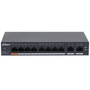 DAHUA CS4010-8ET-60 8 PORT 10/100 8 PORT + 2 UPLINK POE 60W YONETILEBILIR SWITCH