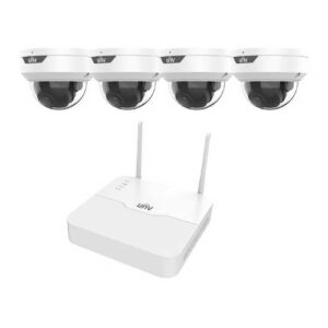 UNV KIT-D-NVR301-04LS3 4 KANAL KABLOSUZ NVR VE 4 ADET DOME KAMERA SETİ