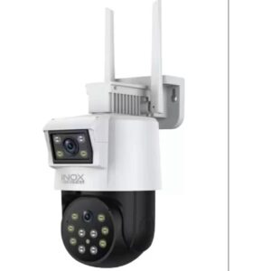 INOX X102 3+3MP 2 KAMERALI  2048×1536 WIFI IP65 IP SOLAR PANEL KAMERA